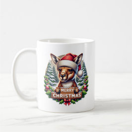 Kerst Kangaroe Kaffemugg