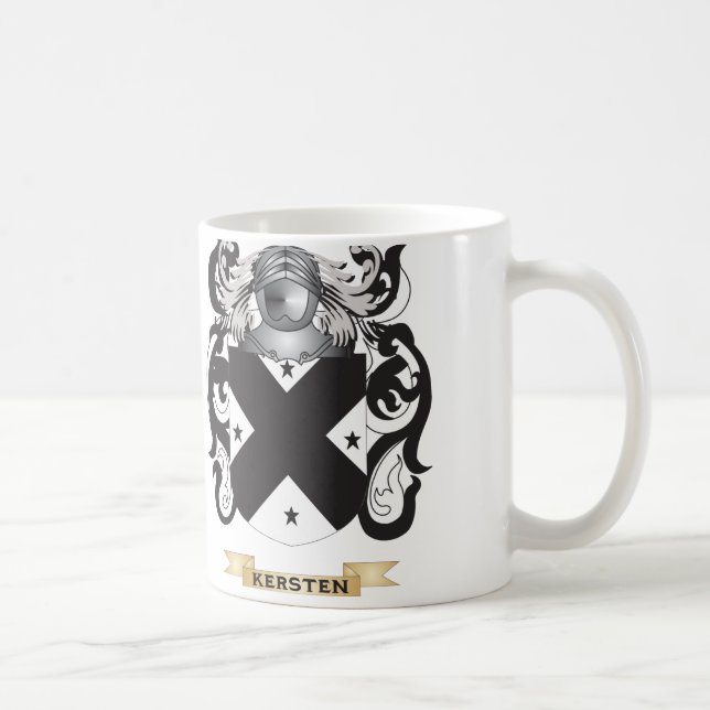 Kersten vapensköld (familjvapenskölden) kaffemugg (Höger)