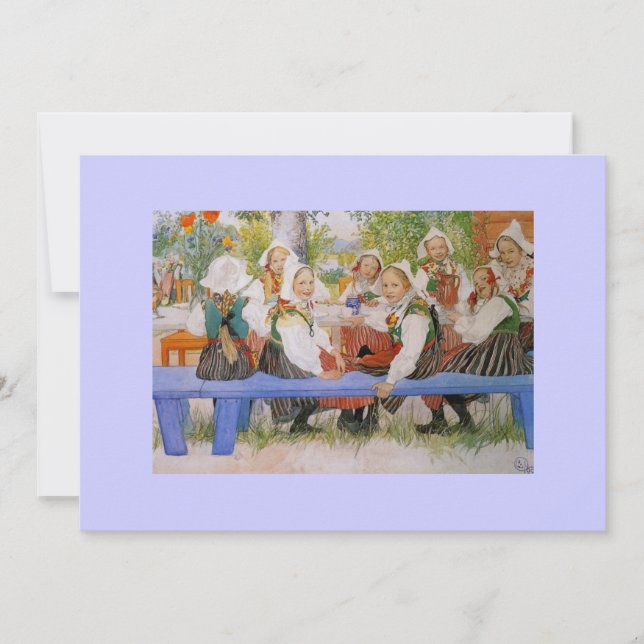 Kerstis födelsedag 1909 kort (Framsida)