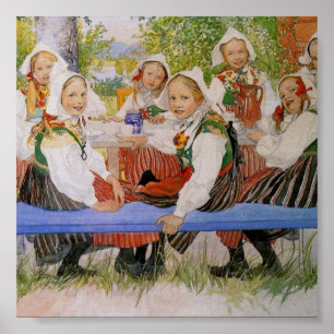 Kerstis födelsedag 1909 poster