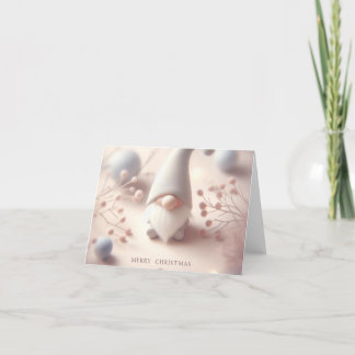 Kerstkaart kabouter helgkort