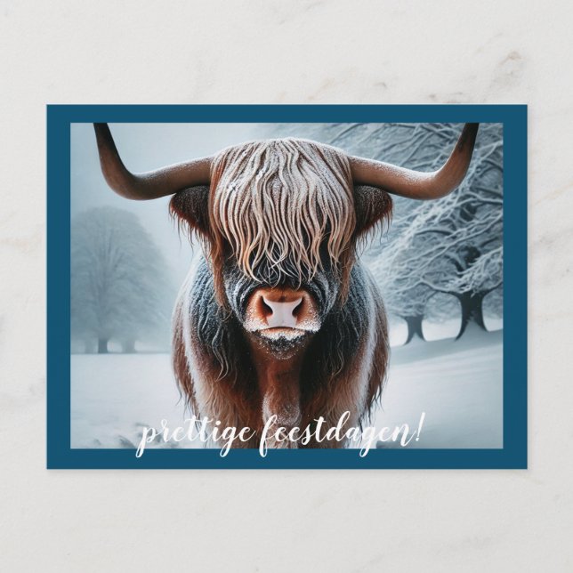 kerstkaart vykort (Framsida)