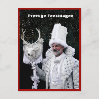 Kerstkaart Winterkoning Venetië (Nederlands) Vykort