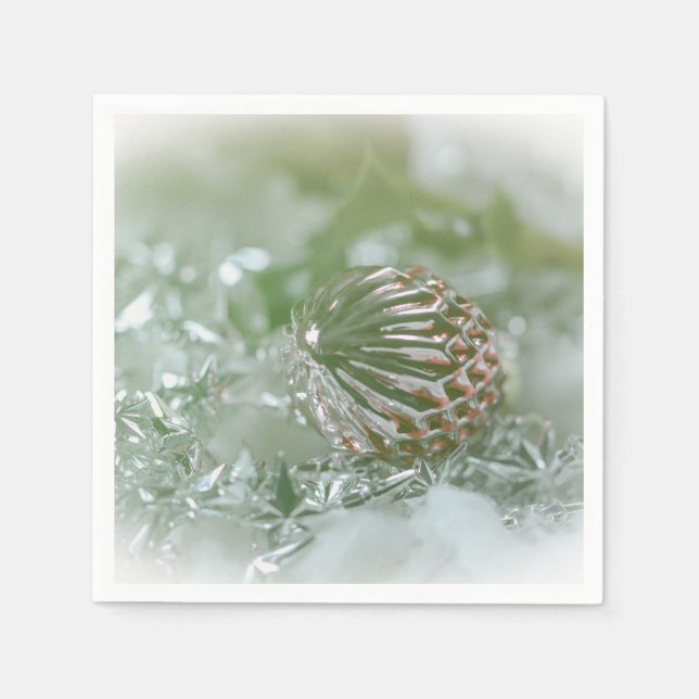 Kerstmis servetten - papier pappersservett (Framsidan)