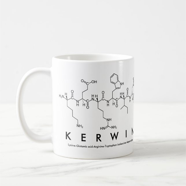 Kerwin peptide namn mugg (Vänster)
