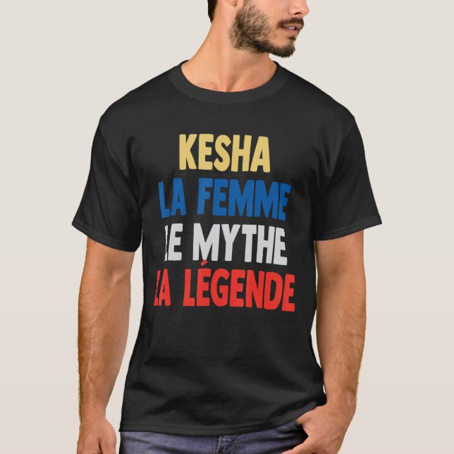 Kesha La Femme Myth the Legend for Kesha T Shirt (Framsida)