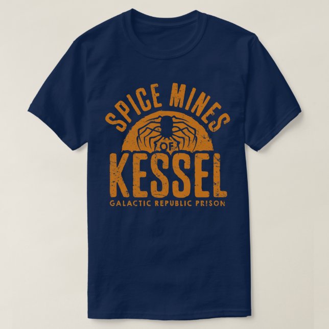 Kessel-gruvor T Shirt (Design framsida)