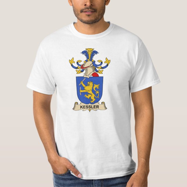 Kessler familjvapensköld t-shirt (Framsida)