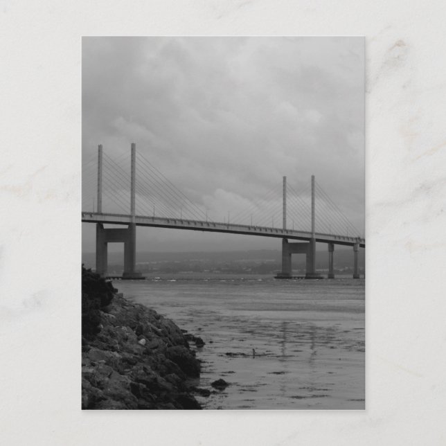 Kessock bridge in Scotland Vykort (Framsida)