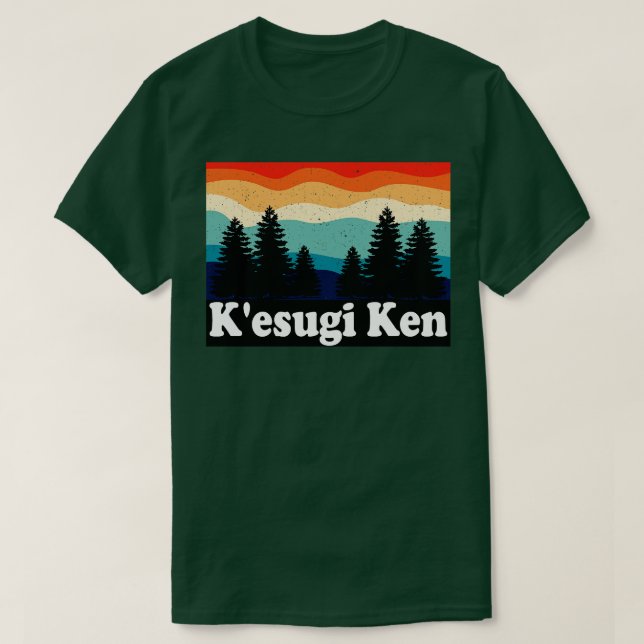 Kesugi Ken Alaska Retro T Shirt (Design framsida)