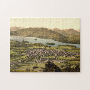 Keswick II, Derwentwater, sjöområde, England Pussel