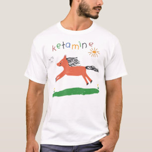 Ketamin Horse Akut Tee Funny