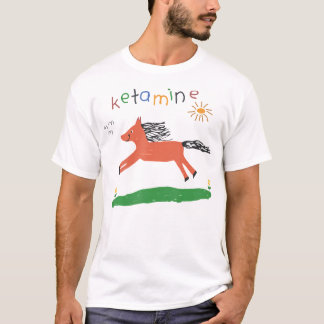 Ketamin Horse Akut Tee Funny