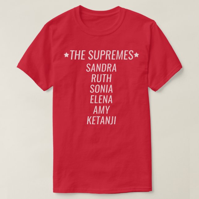 Ketanji Brown Jackson 1st Black Woman Supreme Cour T Shirt (Design framsida)