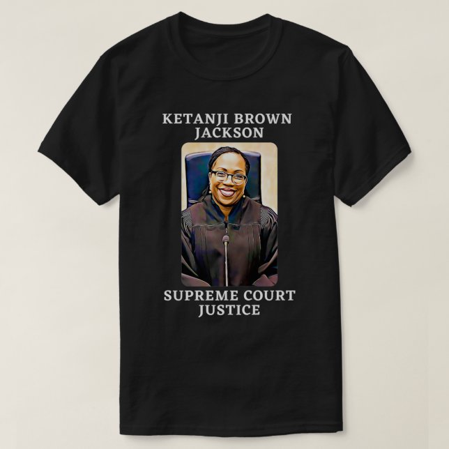 Ketanji Brown Jackson Supreme Court död  T Shirt (Design framsida)