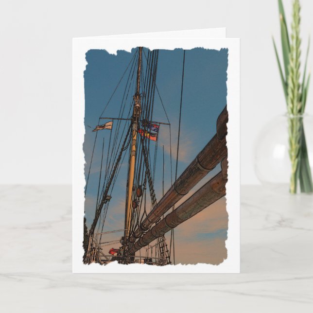 Ketch Falie Pt Adelaide Birthday Card Kort (Framsida)