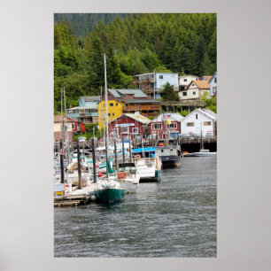 Ketchikan Alaska affisch