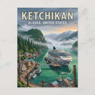 Ketchikan, Alaska Alaska Vykort
