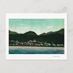 Ketchikan, Alaska från Steamer Vykort