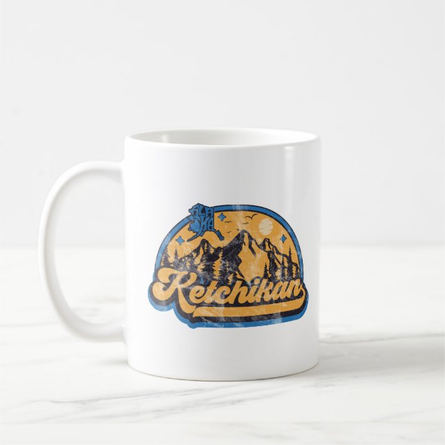 Ketchikan, Alaska Kaffemugg (Vänster)