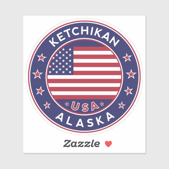 Ketchikan Alaska, Ketchikan Klistermärken (Ark)