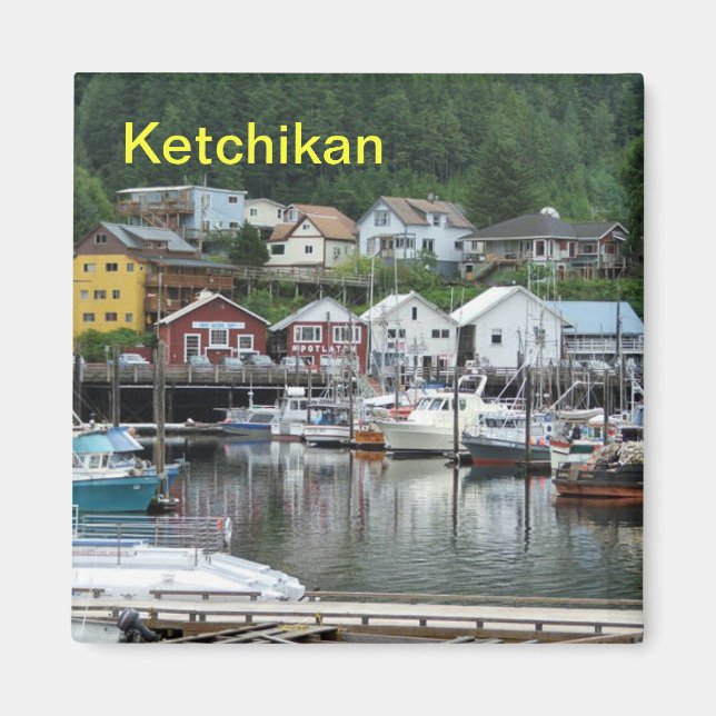 ketchikan alaska magnet (Framsidan)