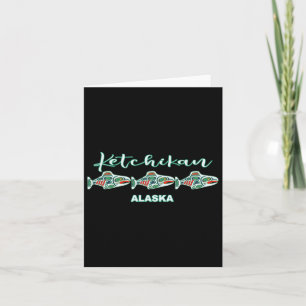 Ketchikan Alaska Native Art Salmon Fisheries Capit Kort