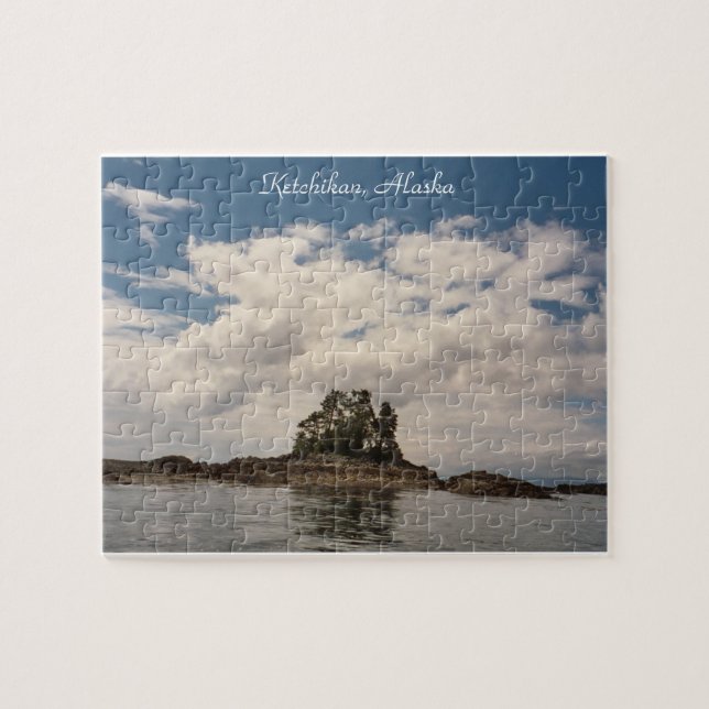 Ketchikan, Alaska Puzzle Pussel (Horisontell)