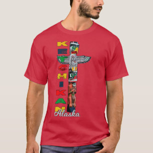 Ketchikan Alaska Totem Pole Native Art Souvenir Ke T Shirt