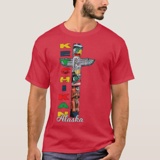 Ketchikan Alaska Totem Pole Native Art Souvenir Ke T Shirt