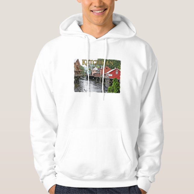 Ketchikan grundläggande Hooded tröja Hoodie (Framsida)