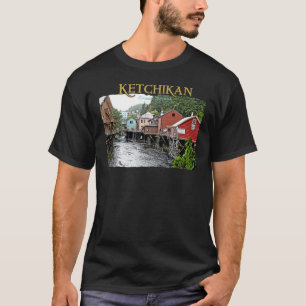 Ketchikan grundläggande mörk T-tröja Tee Shirt