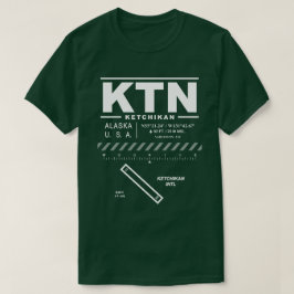 Ketchikan Internationell flygplats KTN T-Shirt