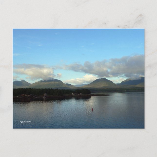 Ketchikan Postcard på andra sidan Vykort (Framsida)