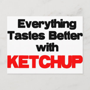 KETCHUP ÄLSKARE VYKORT