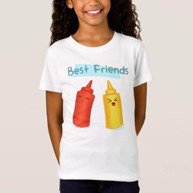 Ketchup Best Friend T Shirt (Framsida)