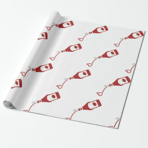 Ketchup Flaska Presentpapper