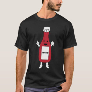 Ketchup Flaska Red Tomato Catsup T Shirt