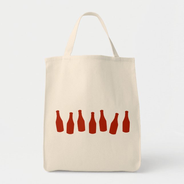 Ketchup Flaskor Tygkasse (Framsidan)