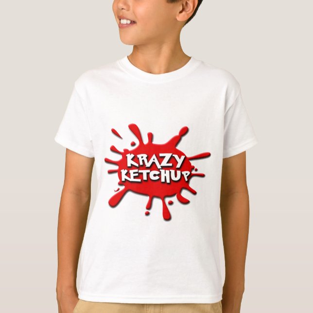 Ketchup för tm Krazy Tee (Framsida)