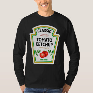 Ketchup Halloween 2024 Costume Matching Mustard Co T Shirt