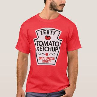 Ketchup Halloween Costume-tjej T Shirt