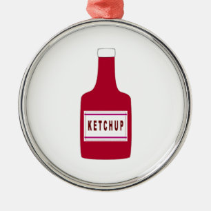 Ketchup Julgransprydnad Metall