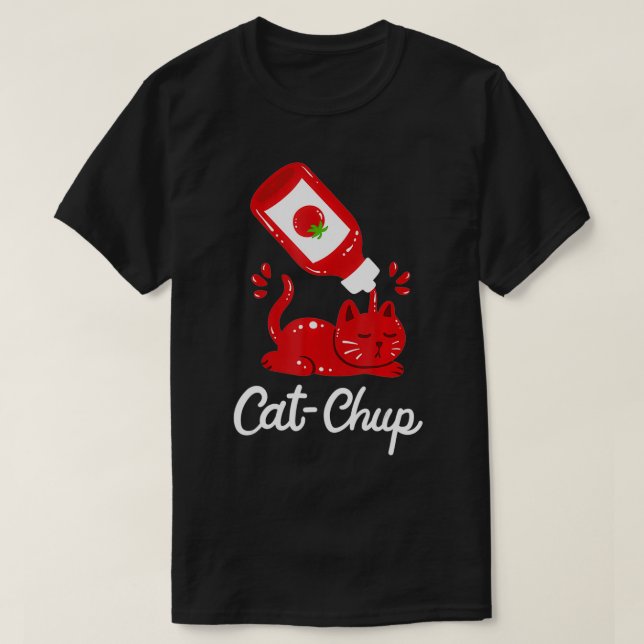 Ketchup Kawaii T Shirt (Design framsida)