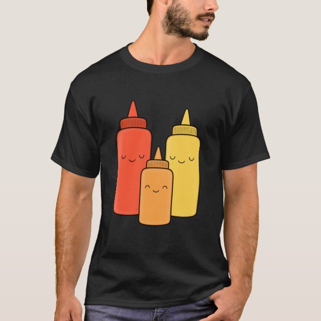 Ketchup Mustard Baby Classic T Shirt (Framsida)