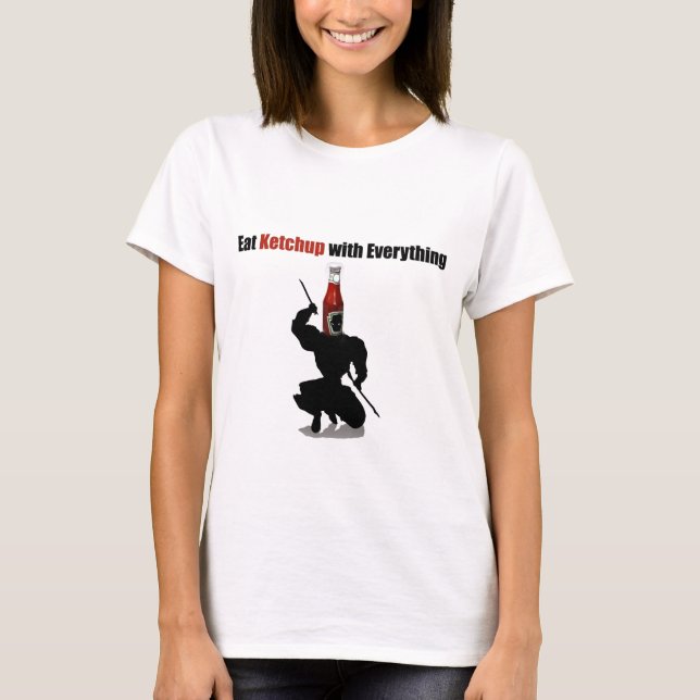 Ketchup Ninja Tee Shirt (Framsida)