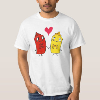 Ketchup och senap t-shirt