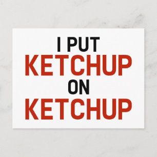 Ketchup på Ketchup Vykort