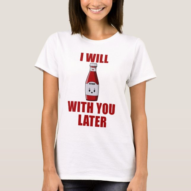 KETCHUP PRINT.PNG T SHIRT (Framsida)