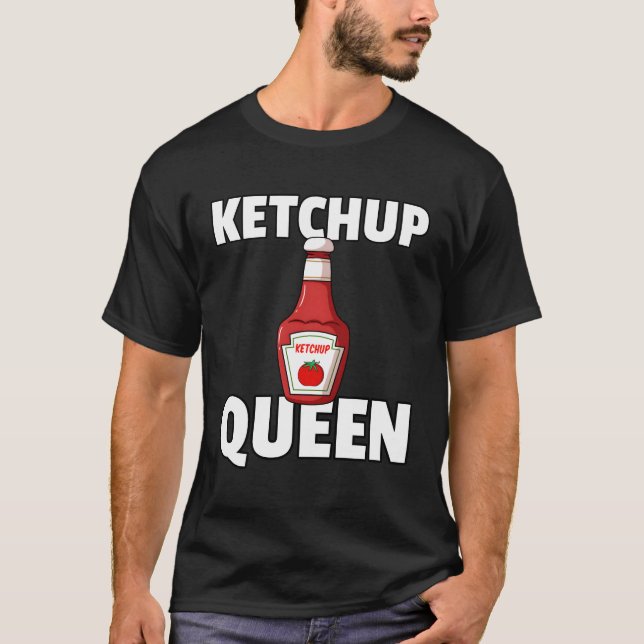 Ketchup Queen Tomato Sauce T Shirt (Framsida)